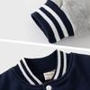 Volunboy Baseball Jacket for Long Baby Jacket with Perfect for School or Kindergarten with Dinosaur Size Kids' Boys, Outerwear, Fall/Winter, Sleeve,