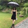 French High-end Small Man, Black Thin Suspender Dress, Summer Women's Clothing, Summer New Models