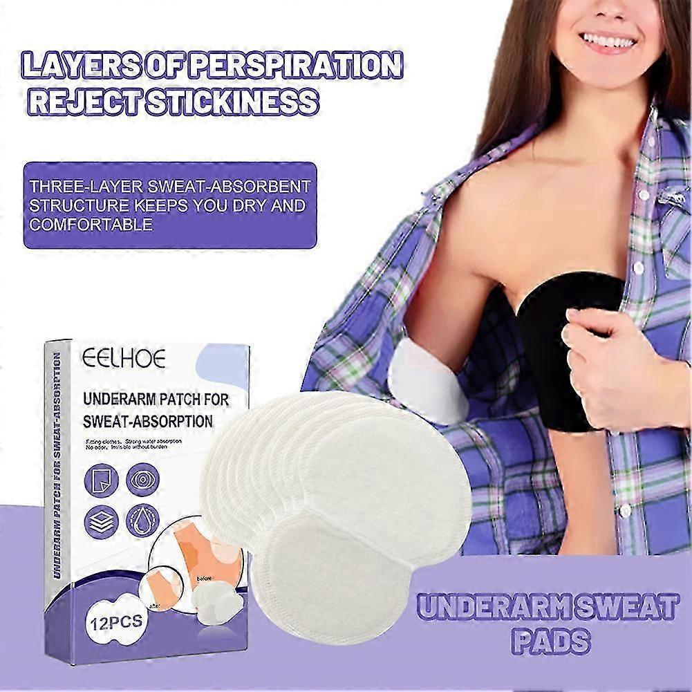 36x Einweg-Schweißpads Patches Antiperspirant Achsel Achselschutz Blatt
