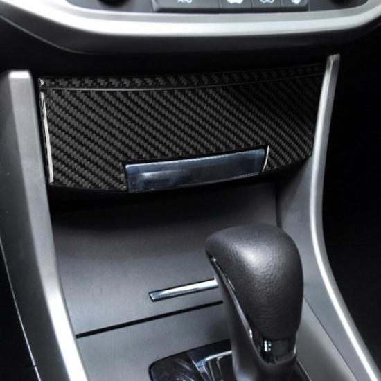 2x Bright Carbon Fiber Car Center Storage Box Panel Sticker For Honda Accord 13