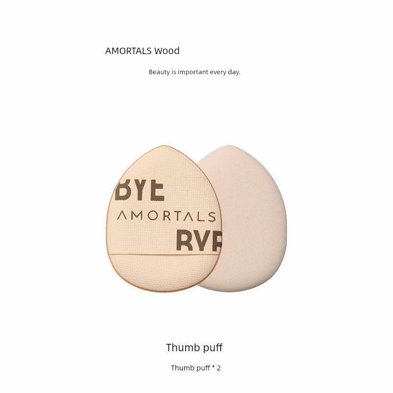 

AMORTALS Mini Thumb Concealer Air Cushion Mini Puff Thumb puff 2 pieces