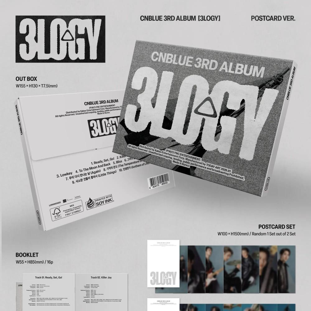 CNblue [3LOGY] 3rd Album] POSTCARD Version