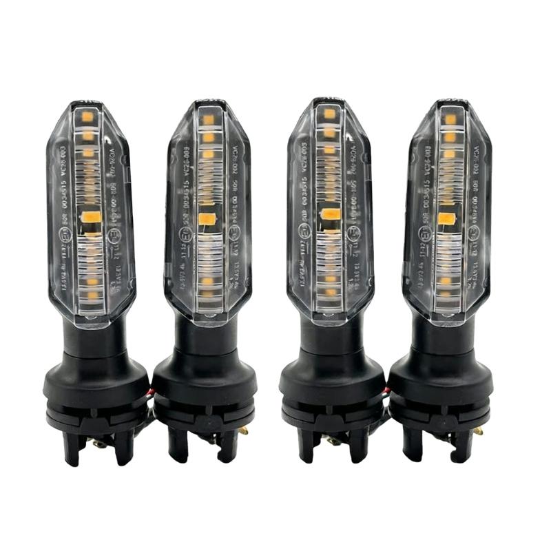 

High Visibility LED Motorcycle Turn Signal Light ABS Housing Easy Installation For Night Riding And Long Distance Travel 1