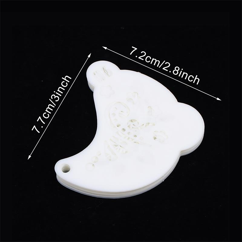 16 Stück Gesichtsbemalung Tattoo Schablone DIY Handgezeichnete Airbrush-Malerei Augenbrauen-Tattoo Vorlage Tanzparty Make-up Werkzeuge Beauty-Aufkleber