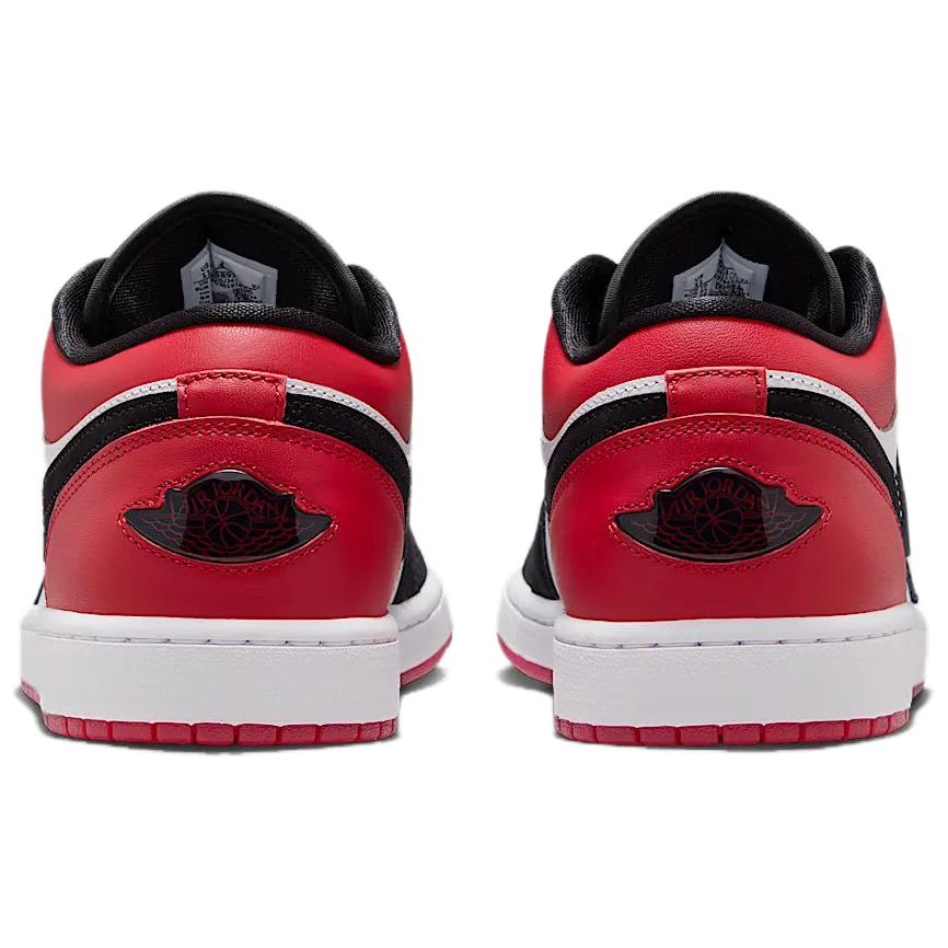 Air Jordan 1 Low SE Black Toe Unisex Sneakers White Gym-Red IB8971-106