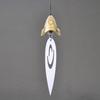 Nanbu Ironware Wind Chime by Chime ITCHU-DO [Wind Rocket] (67003GD Gold) Itchudo Iwate Japan