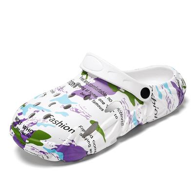 Fashion Stylish Men's and Women's Slippers Comfortable Beach Sandals Non-slip Walking Summer Casual Shoes Couples Flip-flops Lightweigh