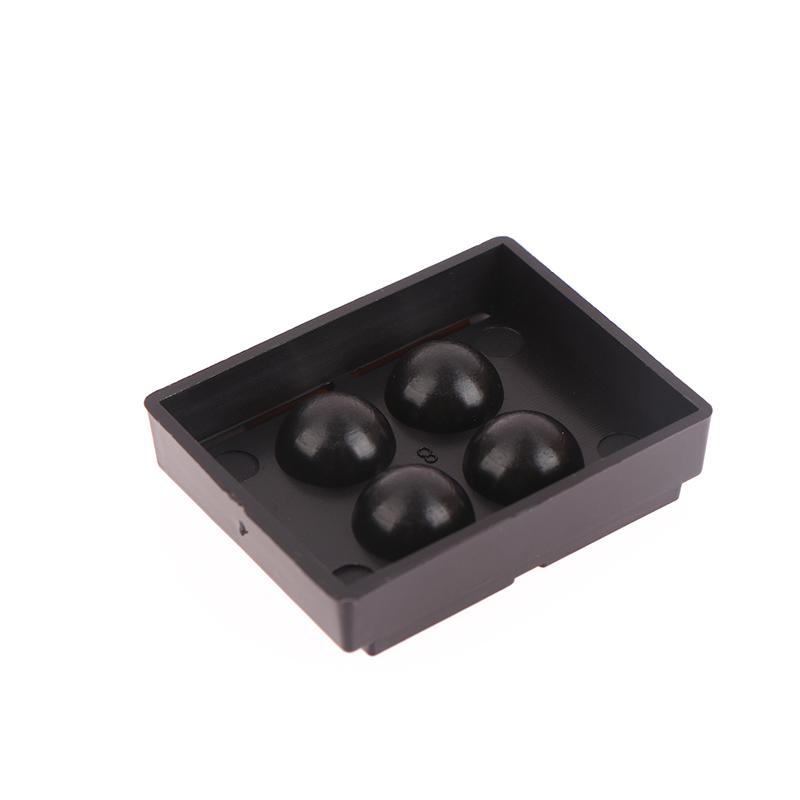 Caja de almacenamiento de carillas dentales, parche dental, caja de luz para sombreado, membrana de 4 orificios, retenedor de prótesis dental, caja para molares