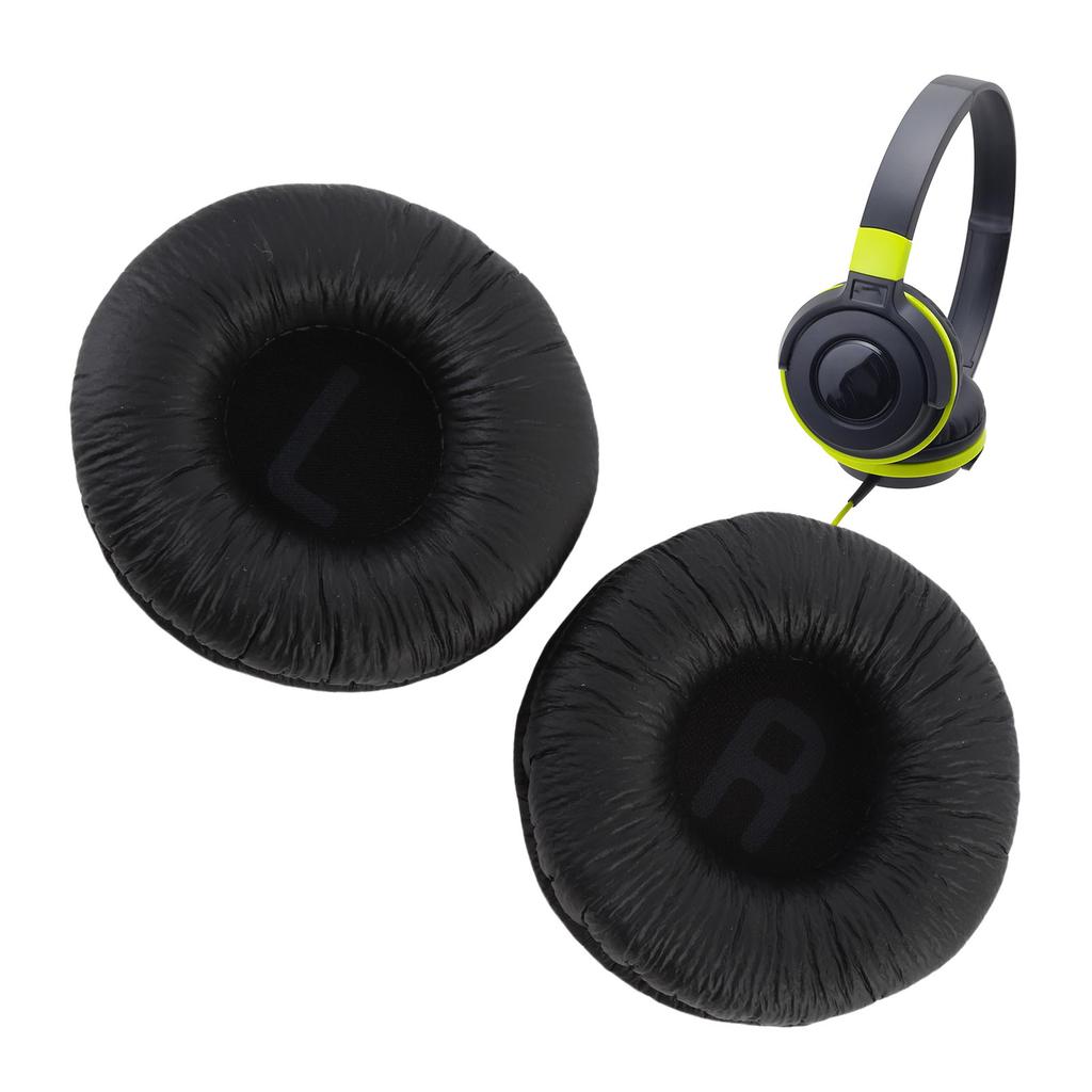 3 Pairs Headphones Replacement Ear Pads Cushions   Protein Leather Ear Pads for ATH-AR3  ATH-AR3iS