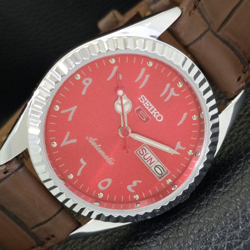 

AUTOMATIC VINTAGE REFURBISHED SEIKO 5 6309A JAPAN MENS ARABIC WATCH a441450-5 Sk-a441450