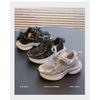 New style girls' dad shoes with rhinestones, stylish children's autumn and winter sneakers, breathable girls' shoes