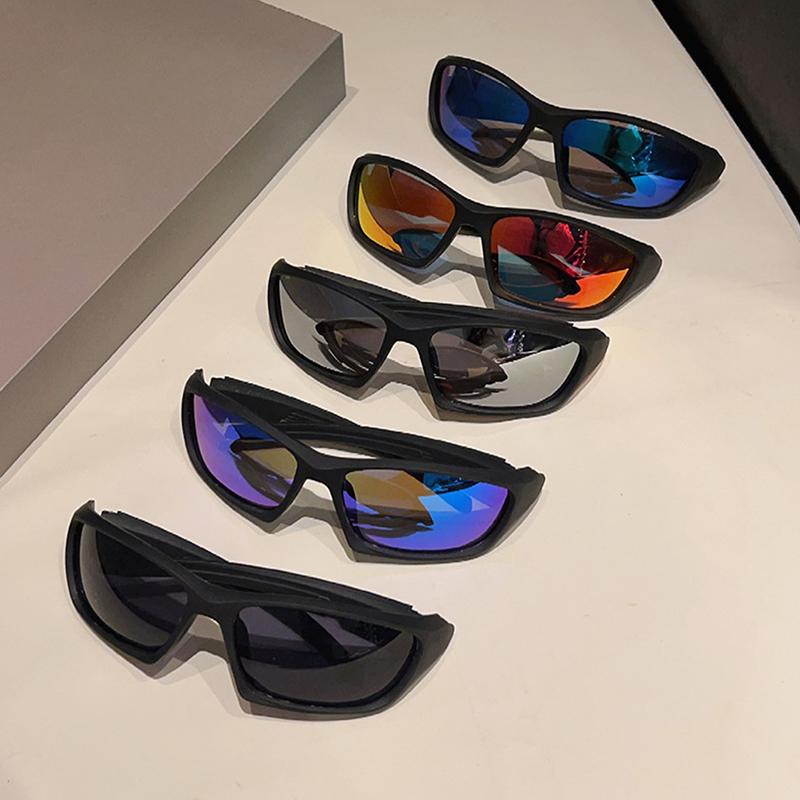 Men'S Sport Outdoor Protective Sunglasses Anti-Glare Coating Glasses For Driving Cycling