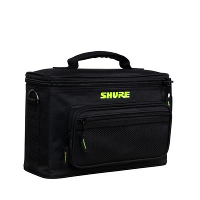 Shure by Gator Microphone Bag with Nylon Exterior, SH-MICBAG04 (Holds 4 Microphones)