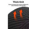 Windproof Ear Protector Cap Warm Knitted Peaked Hat Newsboy Hats Baseball Knitted Cap  Winter