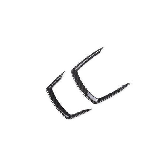 Car Middle Console 2* Carbon Fiber For BMW F20 F21 F22 F23 Multimedia Panel Trim