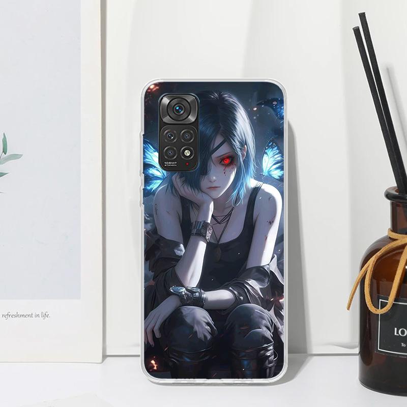 G-Ghoul Tokyo Touka Kirishima Phone Case For Xiaomi Redmi Note 15 13 14S 14 Pro Plus 12S 11S 10S 12 11E 10 11T Art Fundas Back C