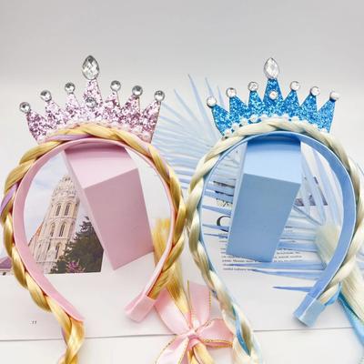 Kroonprinses Haarband Haaraccessoires Baby Vlecht Hoofdband voor Meisjes Optreden Requisieten Kinder Hoofddeksels Kinderen Cadeau