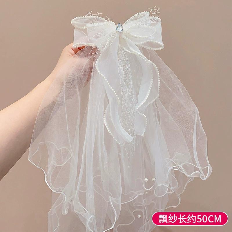 Children's Crown Bow Headcloth, Girl's Super Fairy Luminous Hair Clip, Little Girl Princess Hair Clip, Baby Birthday Headpiece