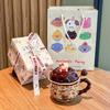 Cute Cat Ceramic Mug Gift Set for Girls and Best Friends' Birthdays