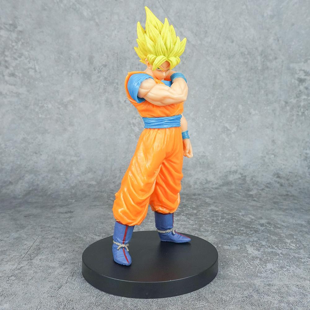 Anime Dragon Ball Son Goku Vegeta Figure Super Saiyan Action Figure Model PVC Collect Statue Doll Desktop Decoration Toys Gift