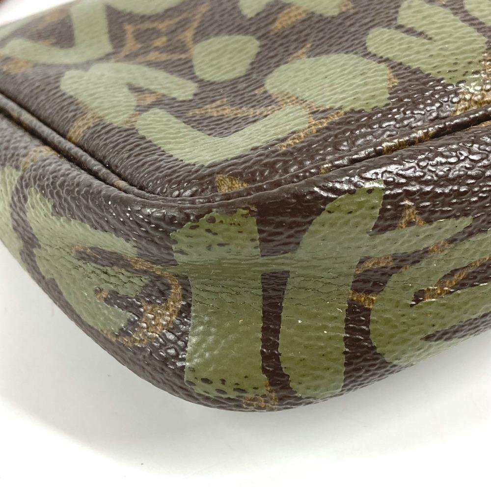 Louis Vuitton M92191 MonogramGraffiti Pochette-Accessoires Pouch Hand Bag
