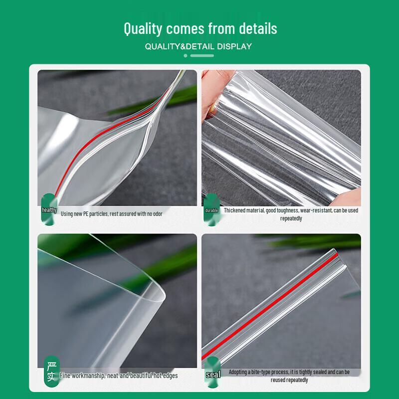 JAJALIN Disposable Transparent Touch-Screen Phone Waterproof Bags