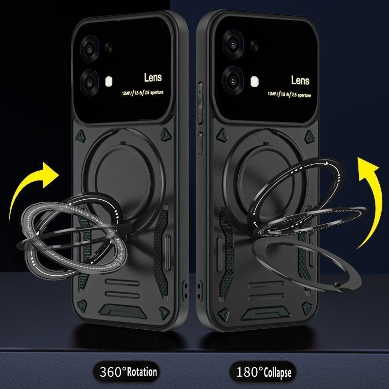 For OPPO A6 Pro case Shockproof Armor Bumper Stand with Holder Ring Cover casing For OPPO A6 Pro Phone casing