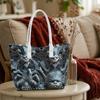 Gothic Gargoyle Print Large Tote Bag