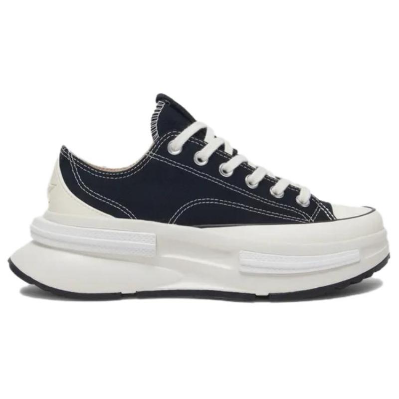 Converse Run Star Legacy Trendy Lace-up Durable Lightweight Low-Top Espadrilles Unisex Black & White
