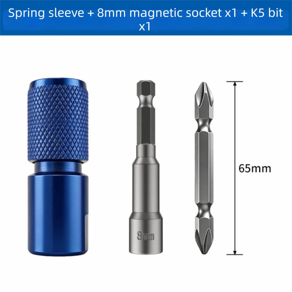 Compact Design Self-Locking Hex Shank Adapter M10 Thread Drill Converter  Professional Construction