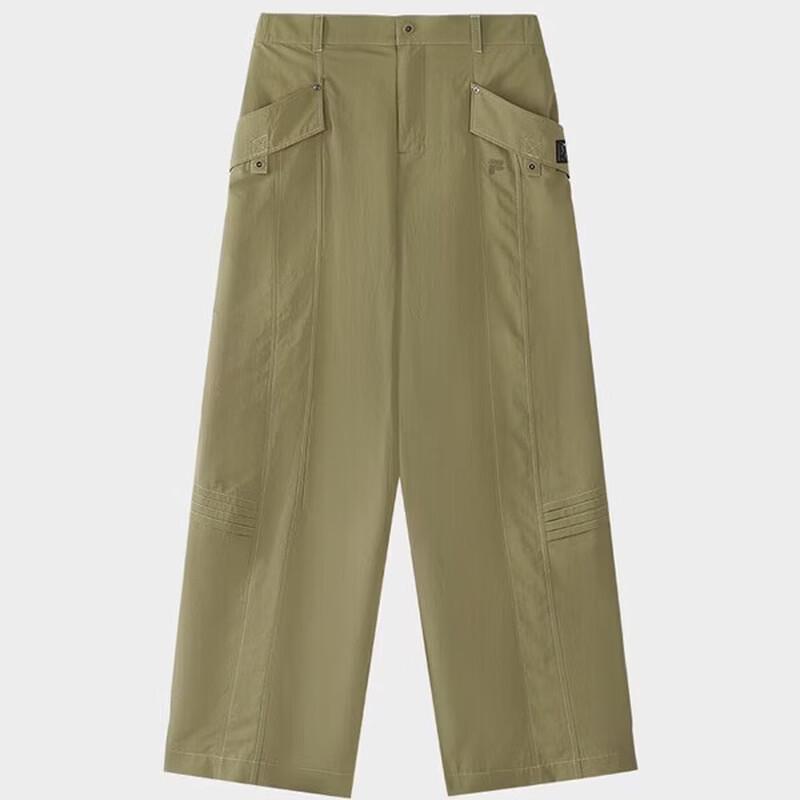 FILA FUSION Women s Casual Woven Straight-Leg Pants 35