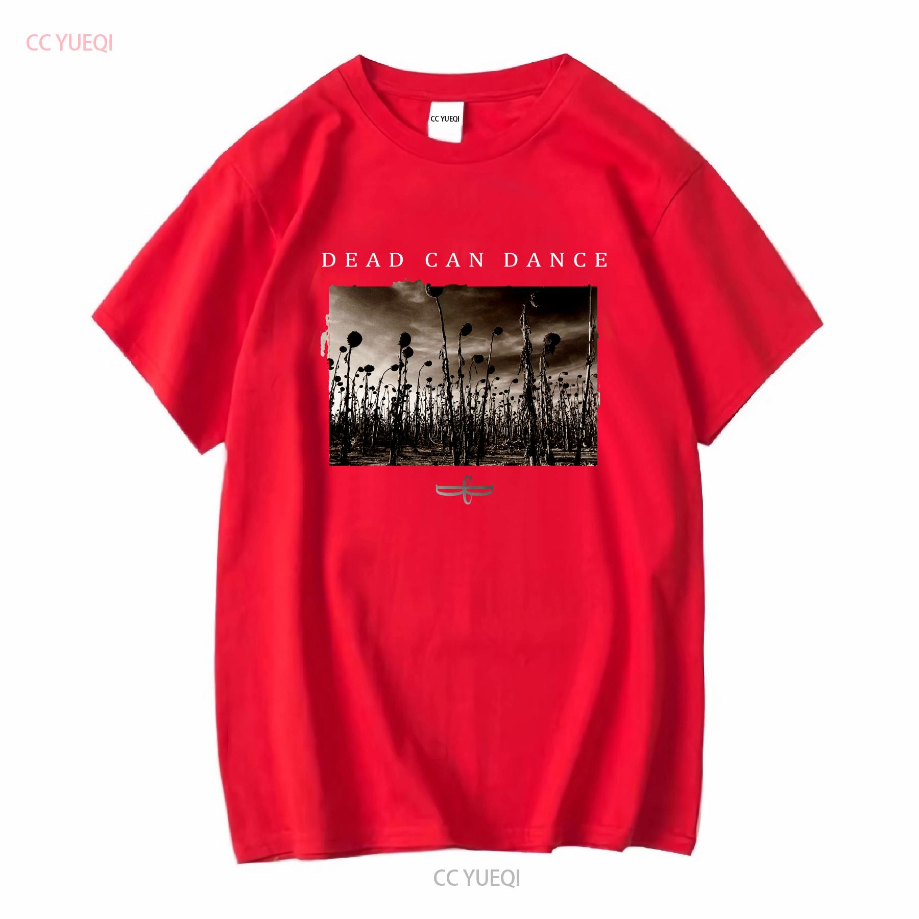 Dead Can Dance Anastasis Album Cover Cotton Black S 2345XL T Shirt long or short sleeves vintage Washed Stretched homme S
