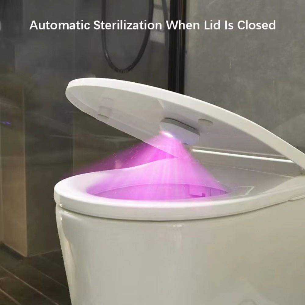 3 Brightness Levels UV Sterilization Light 120° Sensing Angle Motion Sensor Light Home Toilet