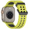 Ocean Silicone+Metal Buckle Strap For Apple Watch Band Ultra 3/2 49mm Sport Bracelet iWatch 11 10 9 8 7 6 SE 46mm 45mm 44mm Belt