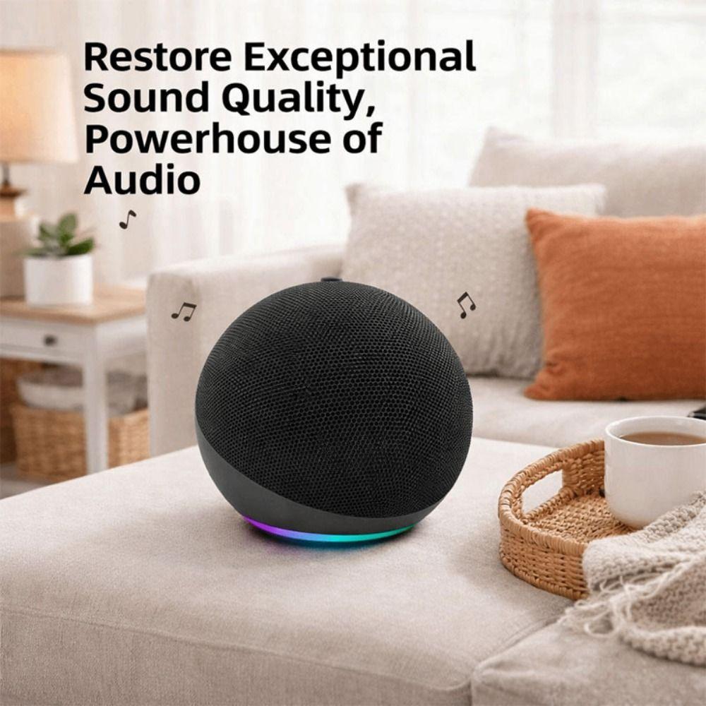 Heavy Bass Wireless Bluetooth Speaker with 360° Surround Sound RGB Speaker  for Party Travel