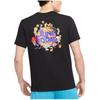 Nike T-shirts Heren Zwart Ronde Hals Normale Rechte Pasvorm DH3826-010