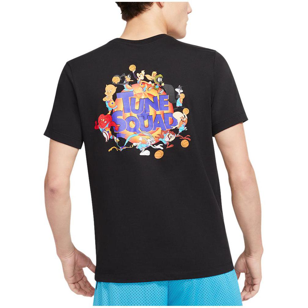 Nike T-shirts Heren Zwart Ronde Hals Normale Rechte Pasvorm DH3826-010