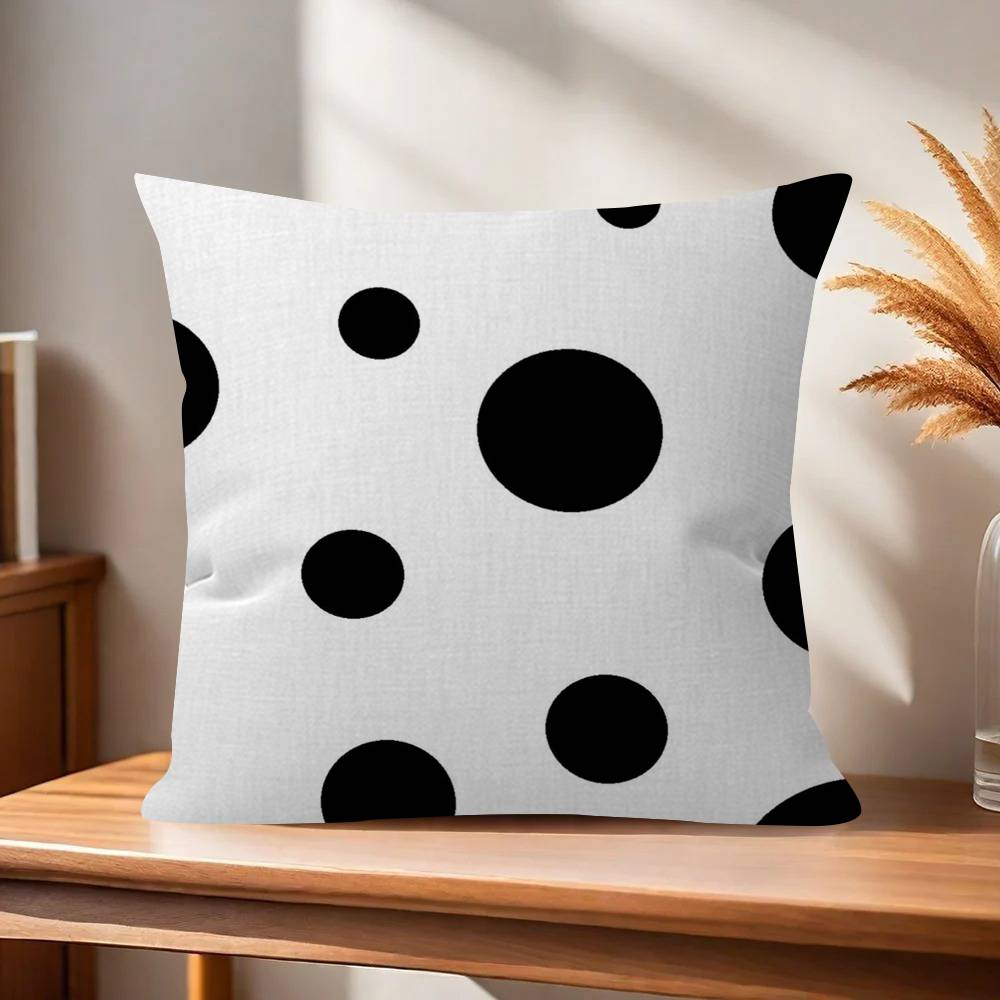 Fashion Polka Dot Figure  45*45cm Cushion Cover Pillow Cover Decor Pillowcase Home Pillowcase for Couch Pillow