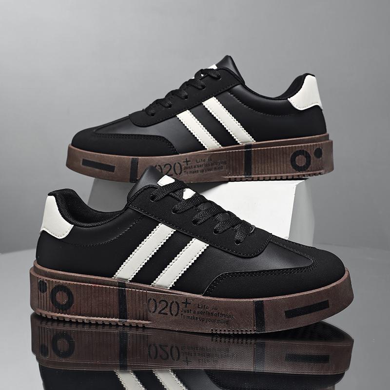 Men's shoes 2025 spring new trend platform versatile casual fashion men's low-top Korean version breathable sports shoes