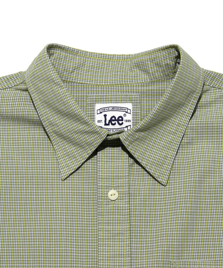 LEE Loco Pocket Check Shirt Green