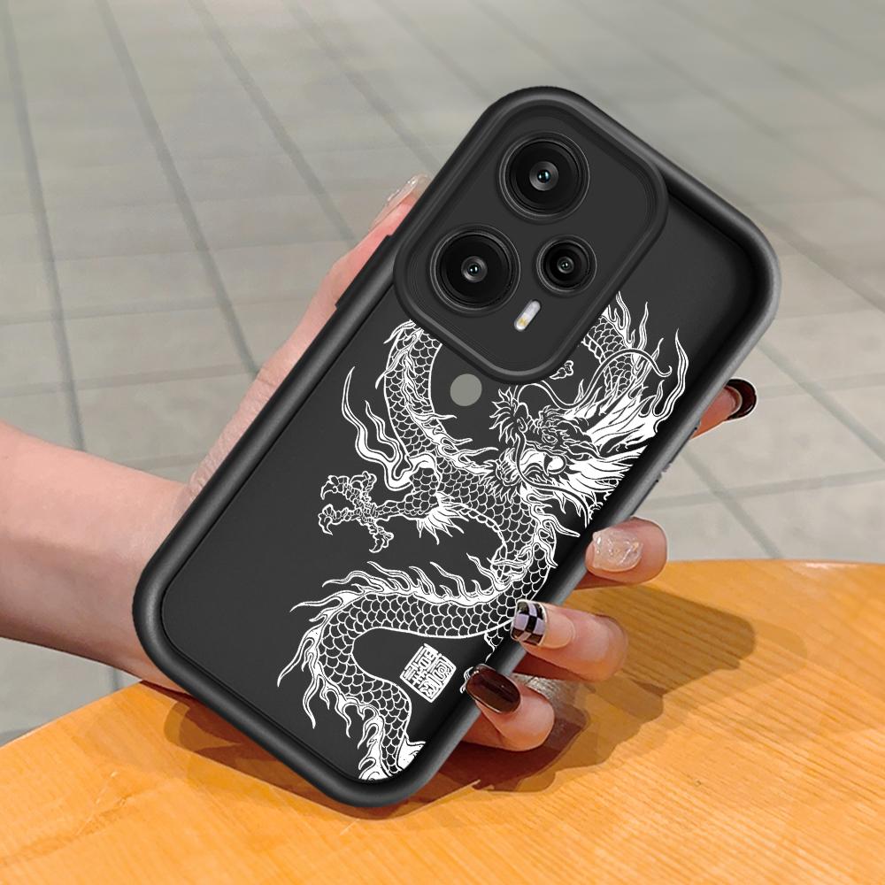 Miękki silikonowy wzór z kwadratową drabinką Obudowa telefonu Pełna obudowa aparatu Odporna na wstrząsy Gumowa obudowa do Xiaomi Redmi