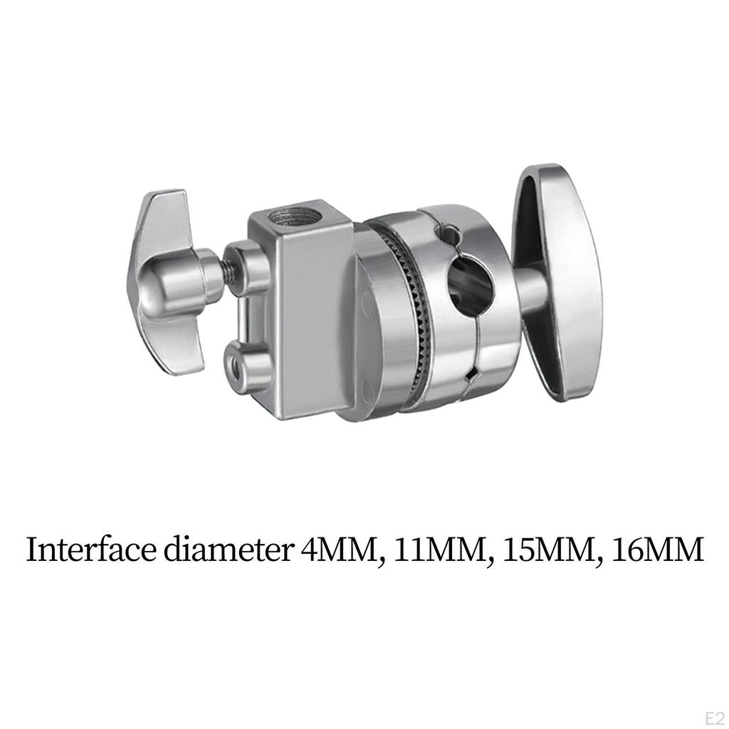 Grip Kopf für Licht Stehen Halter Halterung Adapter Heavy Duty Swivel Clamp Arm Flash