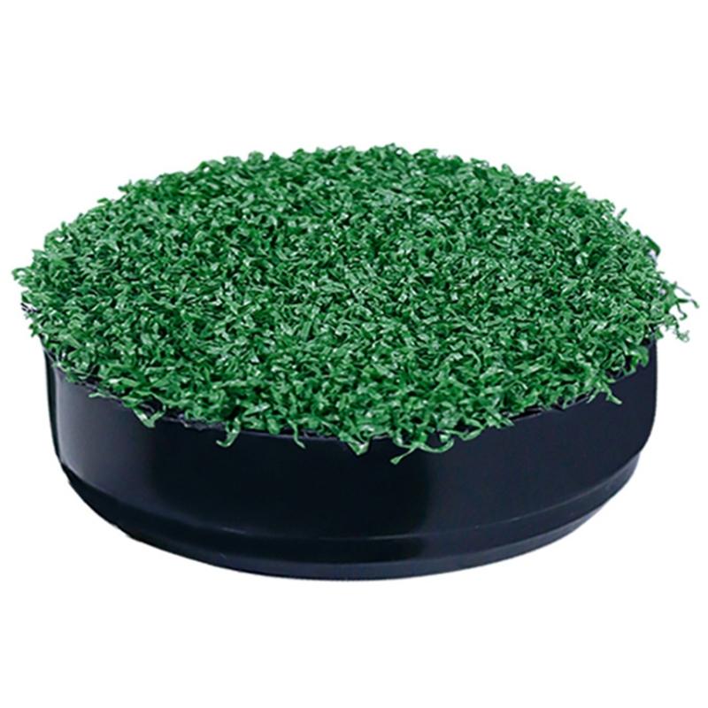 1/2pcs Simulated Lawn Golf Hole Putting Green Cover Golf Practice Training Aids Green Hole Cup Cover Easy To Use