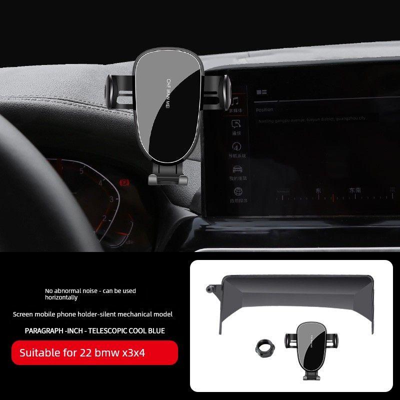 Suitable for BMW 3 Series IX3 Car Phone Holder X1x2x3x4x5x6x7/1 Series 4 Series I3 Mobile Phone Holder
