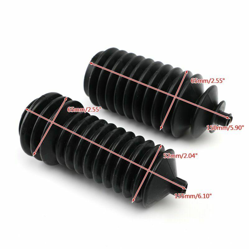 Pair Steering Rack Boots Fits Polaris 5412012 5412013 RZR 4 XP 570 800 900/1000