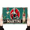 Retro Metall Wandkunst Martini Poster Vintage Küchen Dekoration Home Bar Blechschild