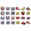 12Pcs Diamond Painting Kits Rhinestone Refrigerator Gem Crafts Diamond Art Magnets Refrigerator Magnet for Decor Gift