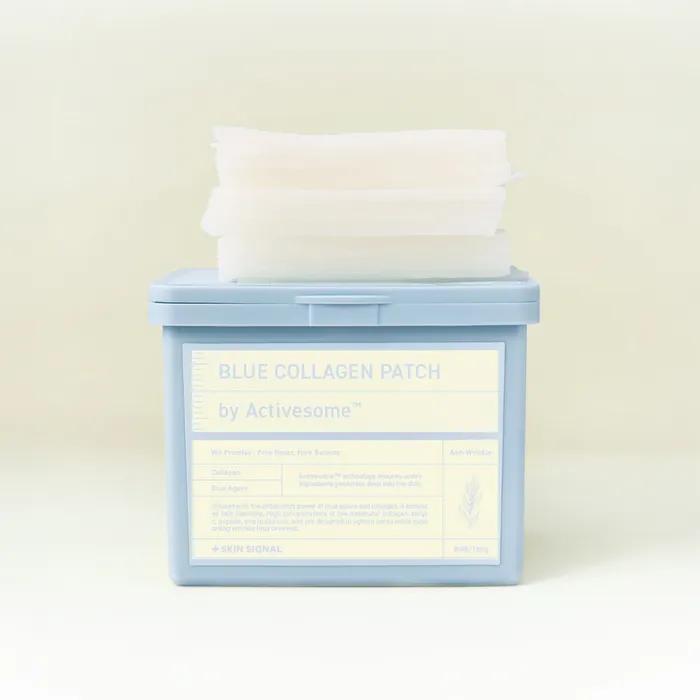 Blue Collagen Patch 80 sheets, 180g (pore depth improvement/wrinkle improvement functionality)