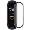 2Pcs Screen Protector High Screen Sensitivity Soft Transparent Full Cover Watch Protective Film for Xiaomi Mi Band 4/5/6