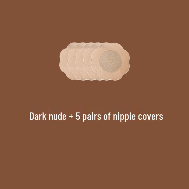 Mango Brush Glue Breast Pad: Thick, Invisible, Seamless, Breathable Enhancer for Small Chest